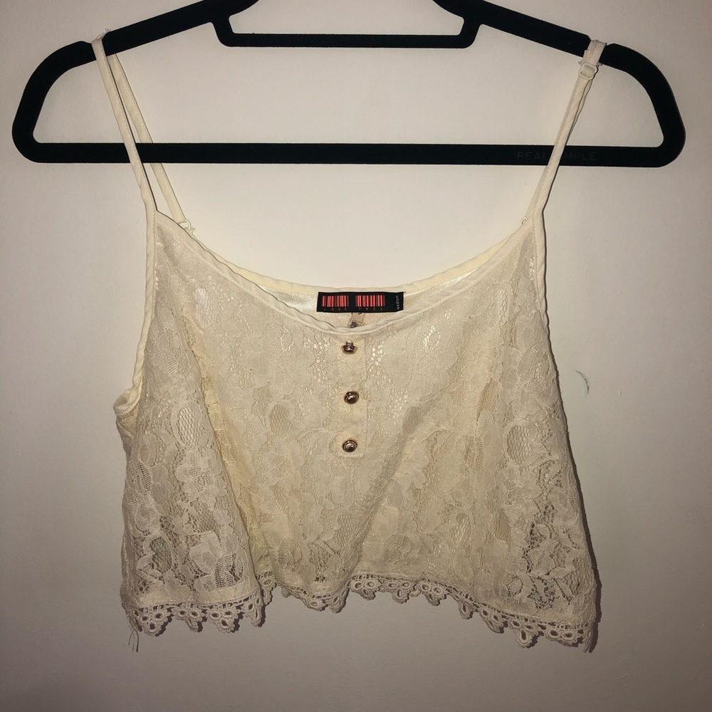 Lace Cropped Tank top